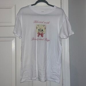 LANA DEL REY Coquette White T-shirt